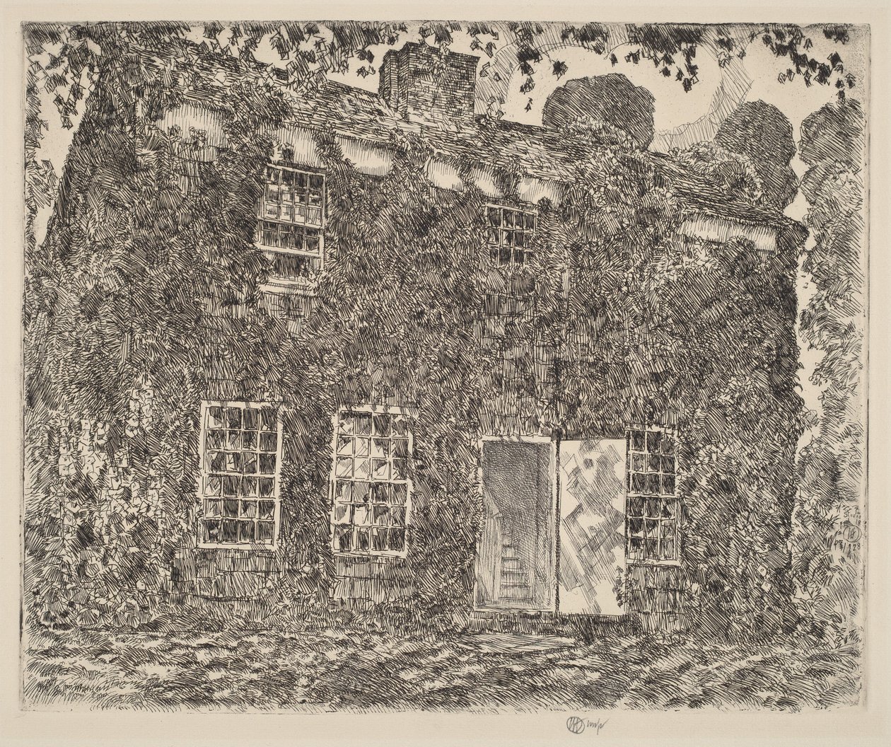 Home Sweet Home Cottage, n° 3, Easthampton - Childe Hassam