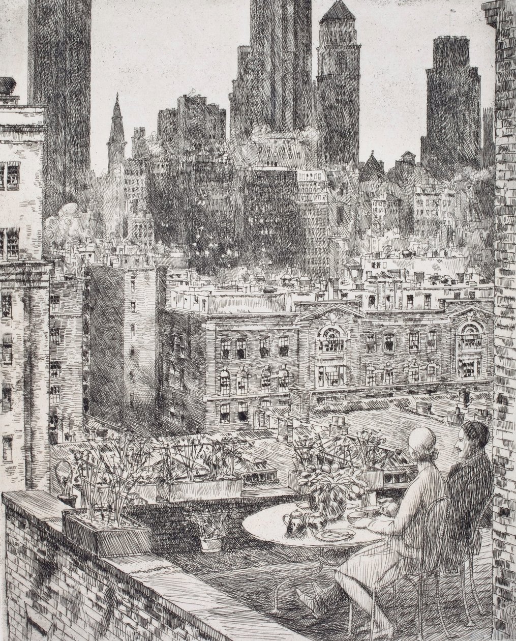 New York, printemps 1931 - Childe Hassam