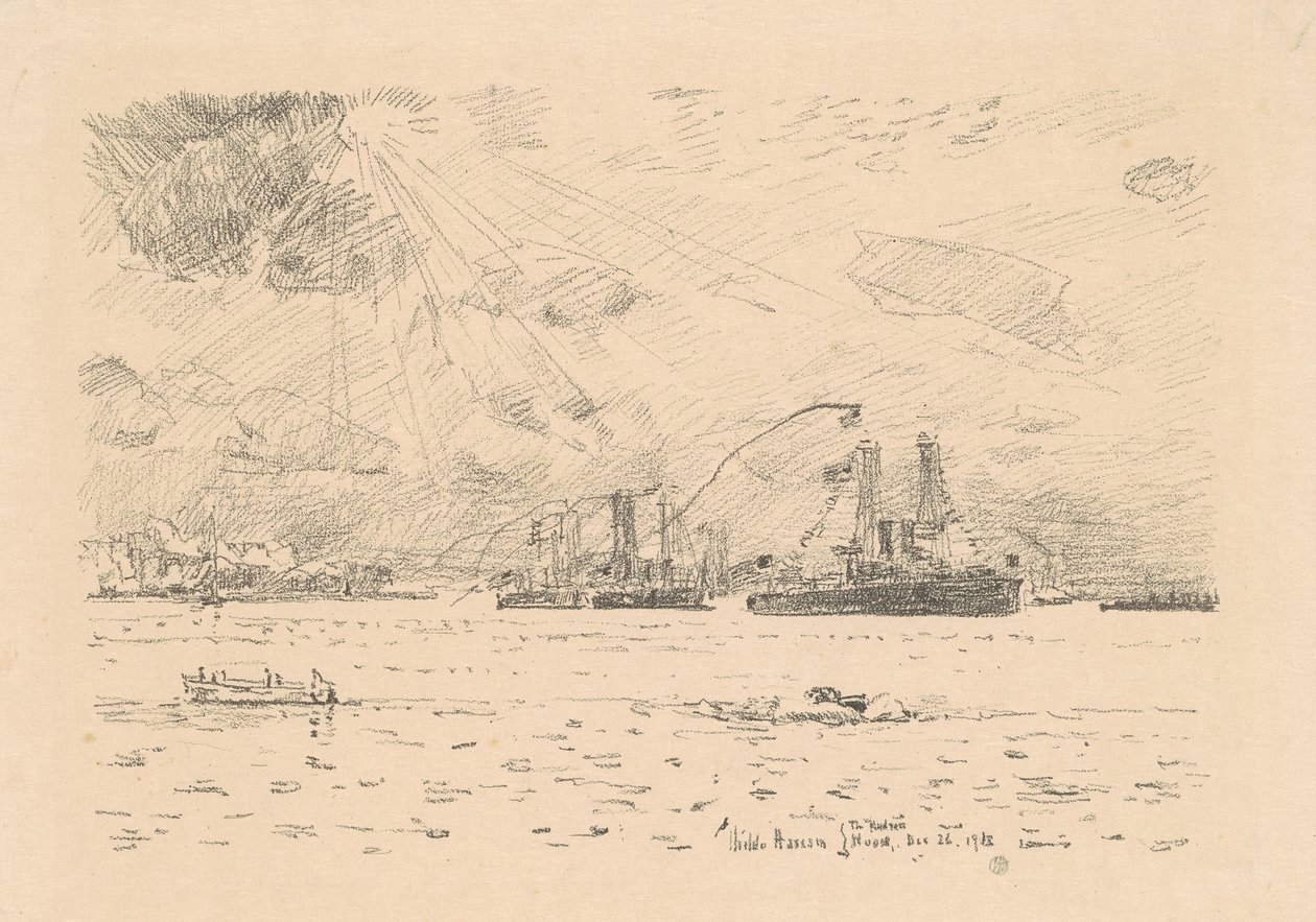 Retour de la flotte - Childe Hassam