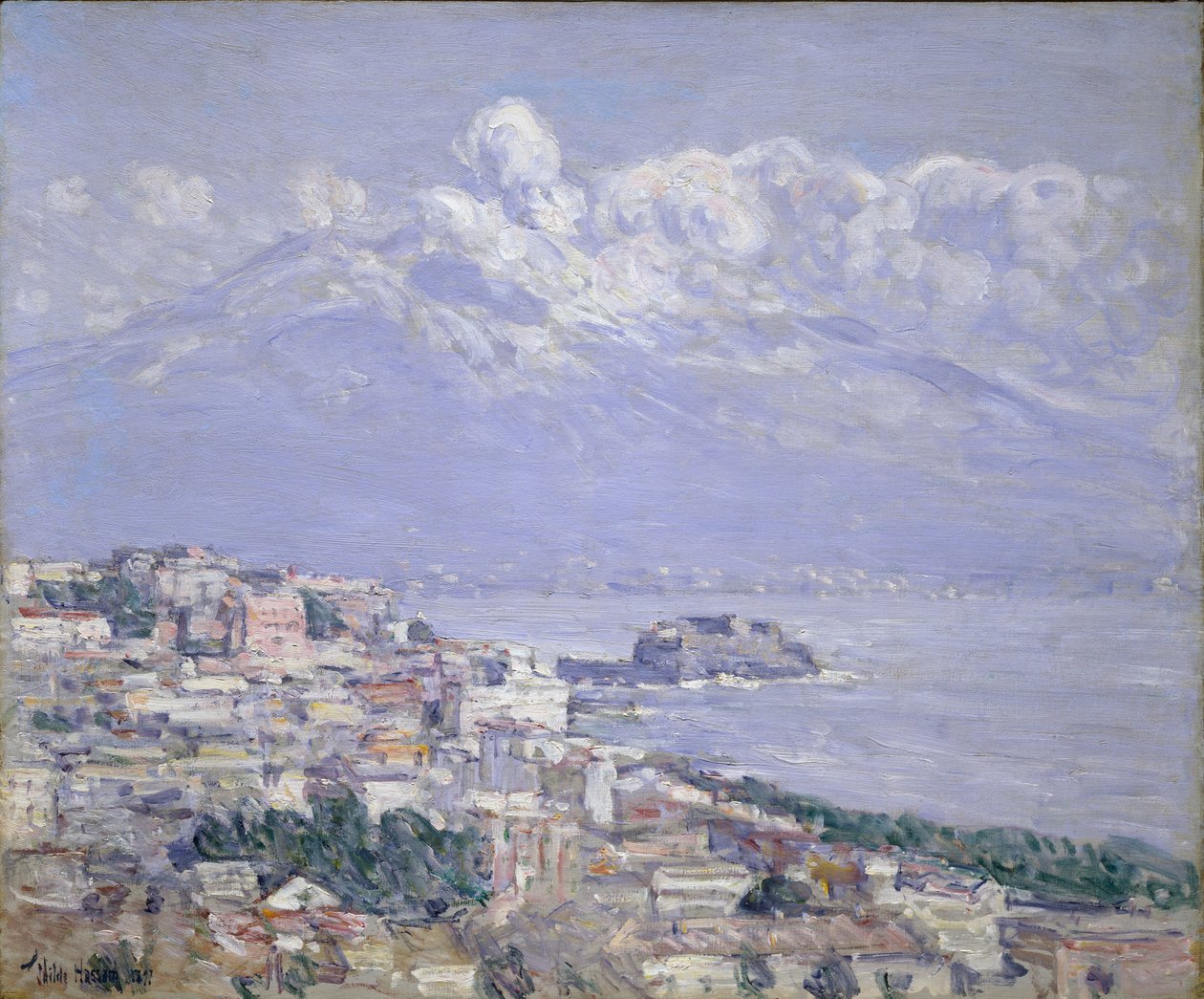 Le Vésuve - Childe Hassam