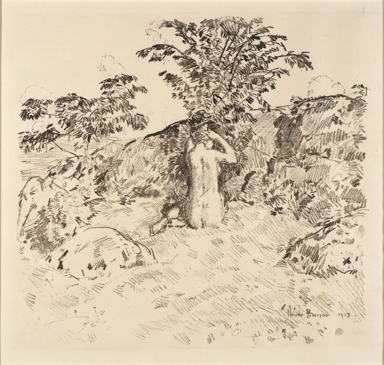 Cerisier sauvage - Childe Hassam