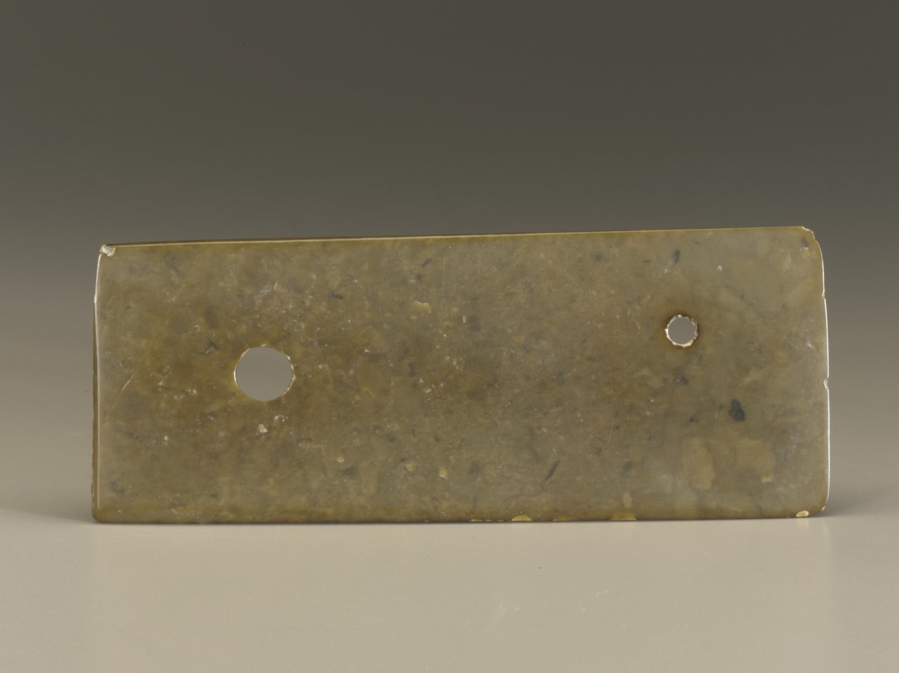 Instrument cérémonial (kuei) dynastie Shang ou Zhou occidental - Chinese School