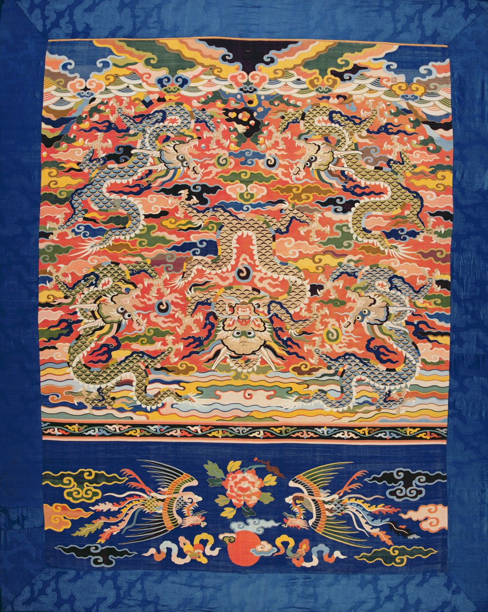 Kossu à cinq dragons, période Wanli, 1573-1619 - Chinese School