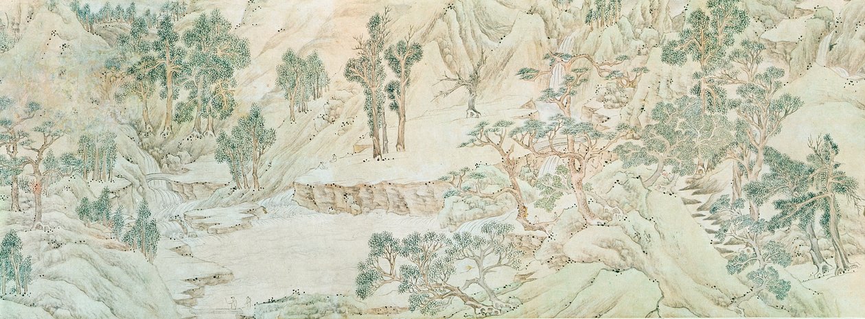 Paysage, Dynastie Ming - Chinese School
