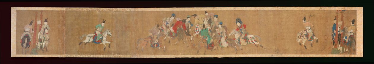 Jouer au polo dans la brise printanière - Chinese School