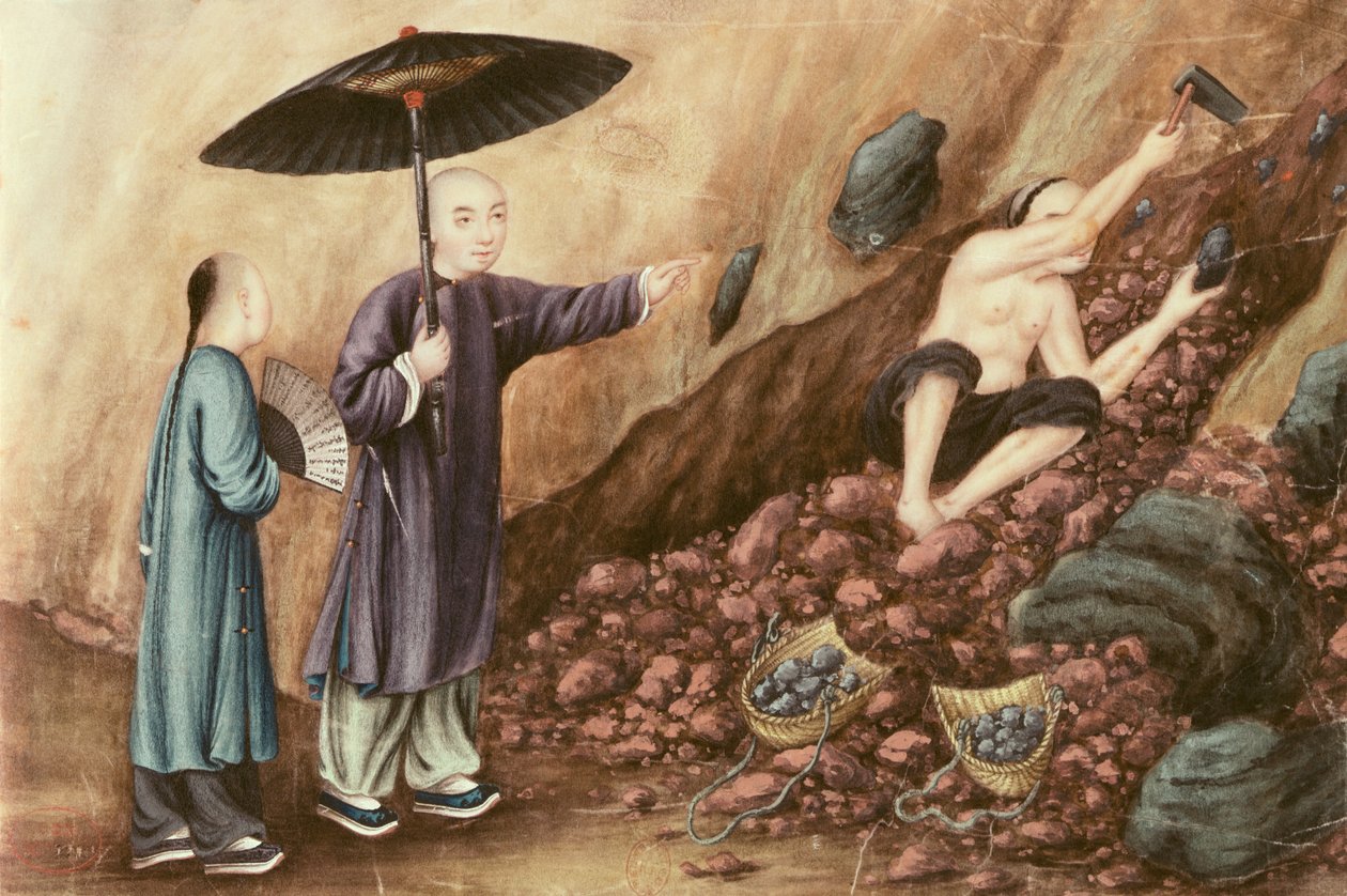 Recherche de minerai de fer - Chinese School