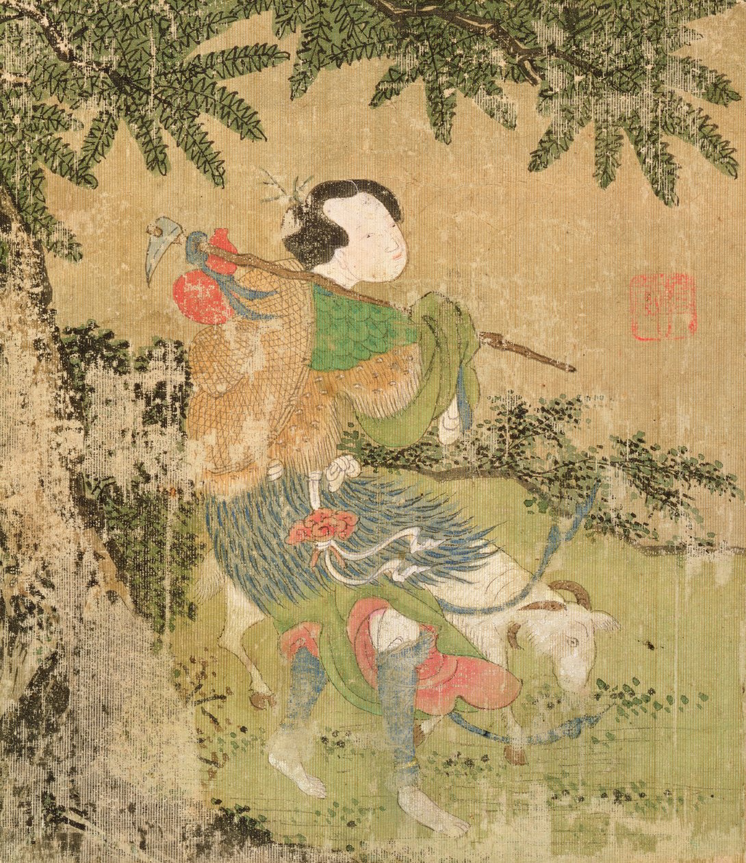 Le Voyageur, 1700 - Chinese School