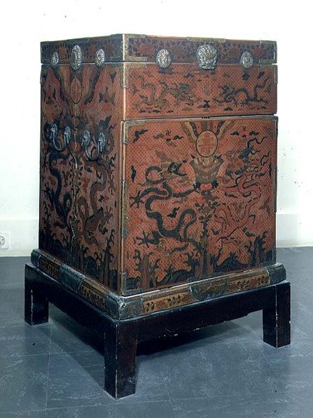 Coffre de voyage Wanli, 1613 - Chinese School