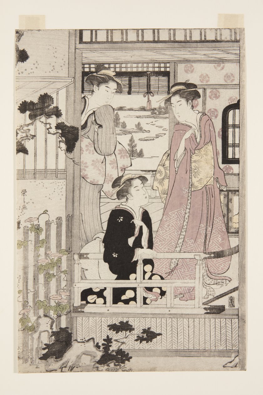 Gloire du matin (Asagao) - Chobunsai Eishi
