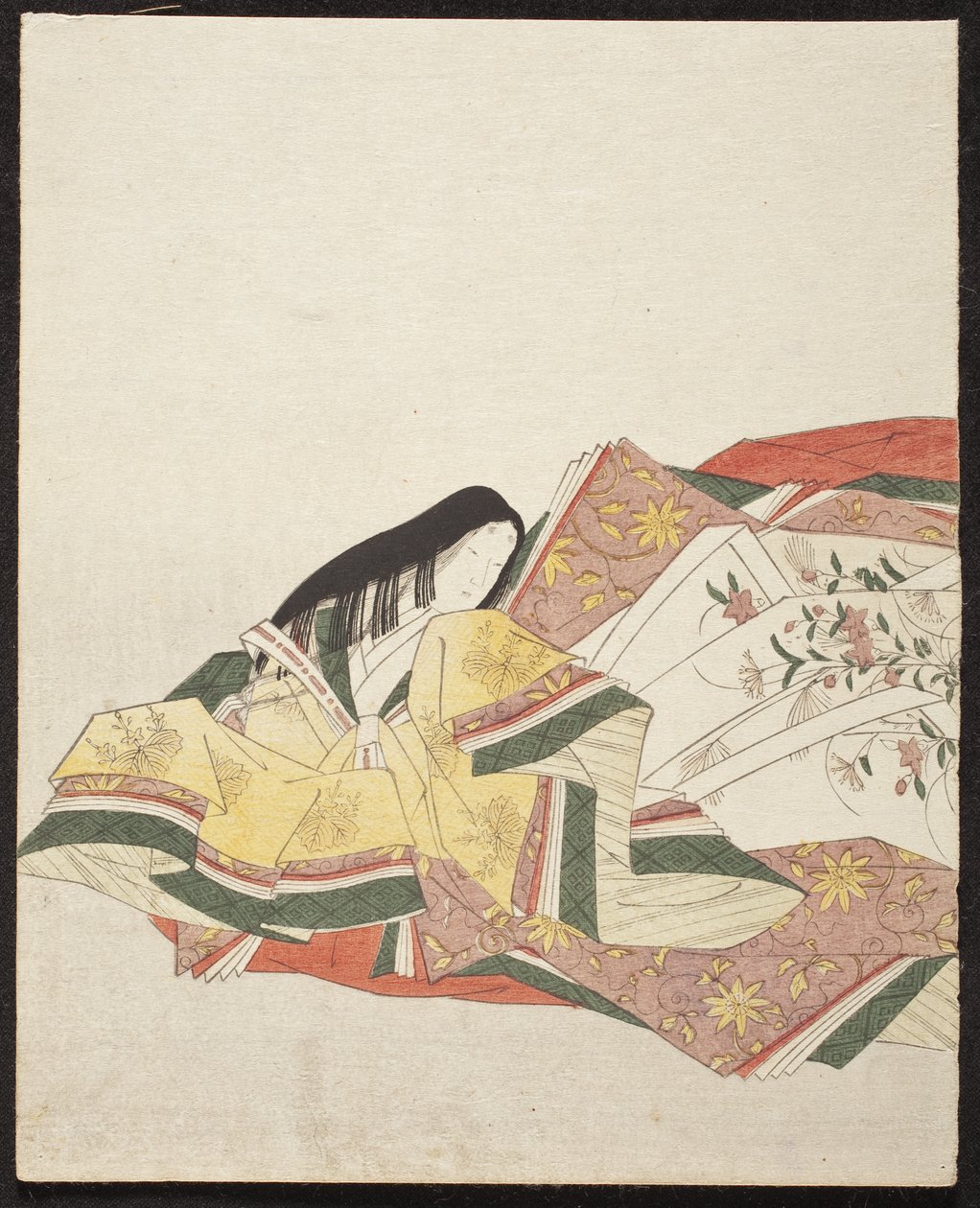 Poétesse - Chobunsai Eishi