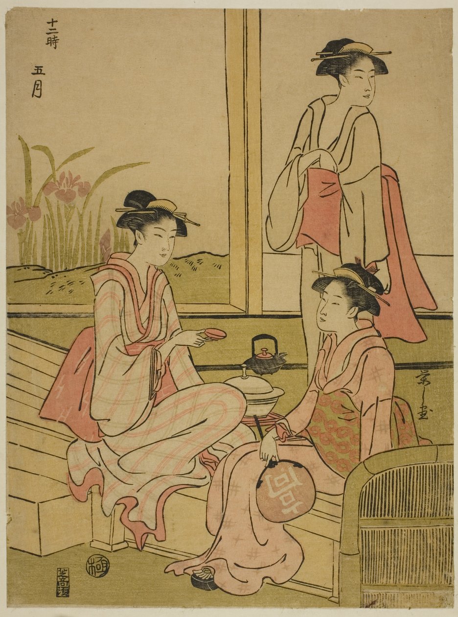 Le Cinquième Mois (Gogatsu), de la série "Les Douze Mois (Juni toki)" - Chobunsai Eishi