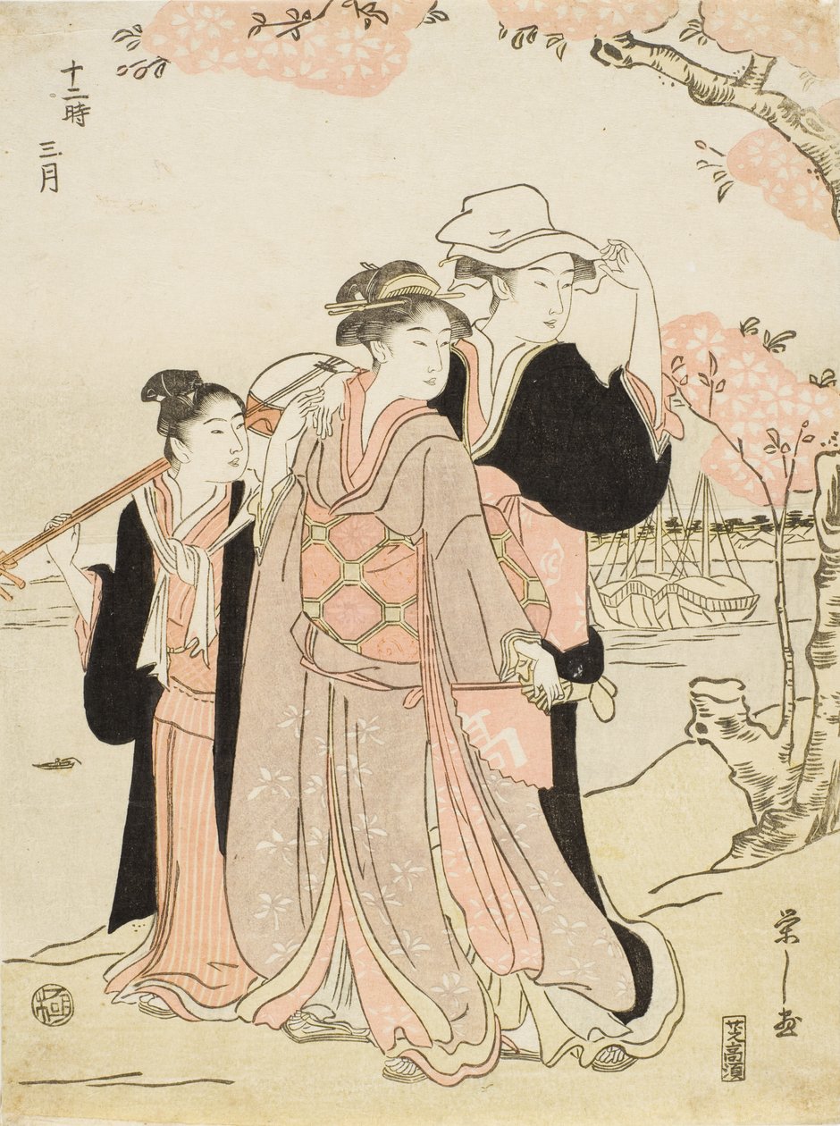 Le troisième mois - Chobunsai Eishi
