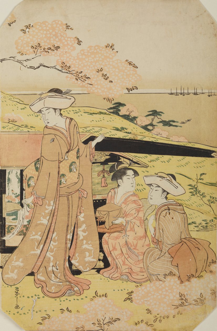 Trois dames près d