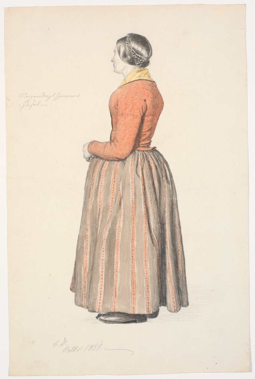 Fille en robe du matin - Christen Dalsgaard