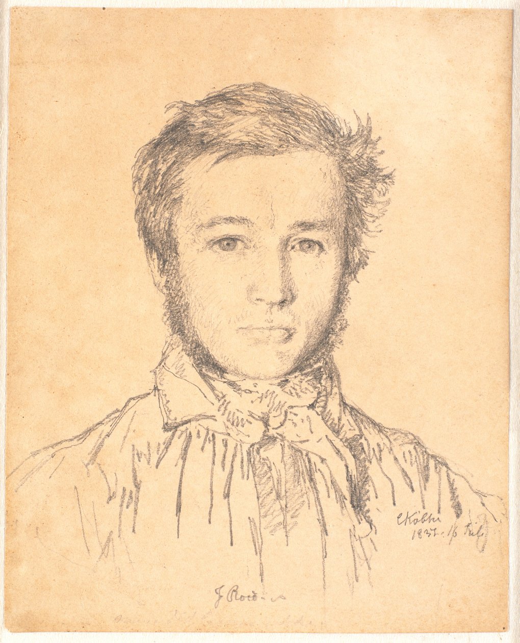 Portrait de Jørgen Roed - Christen Købke