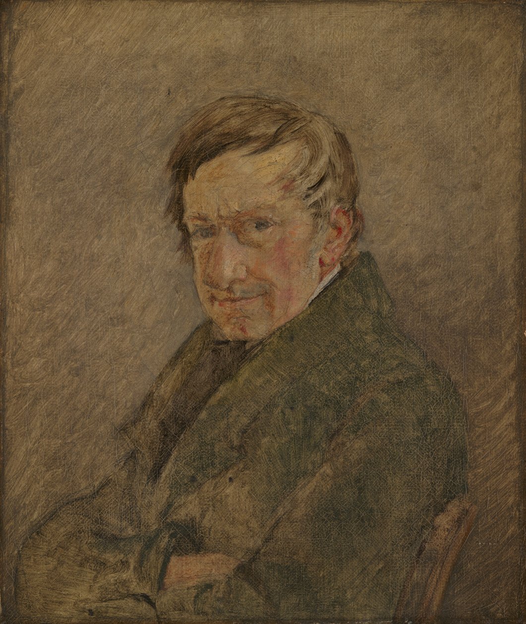 Portrait du peintre animalier C.D. Gebauer - Christen Købke