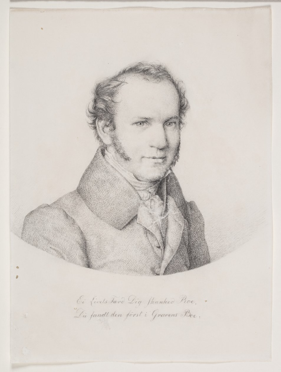 Portrait de Niels Schyth - Christen Købke