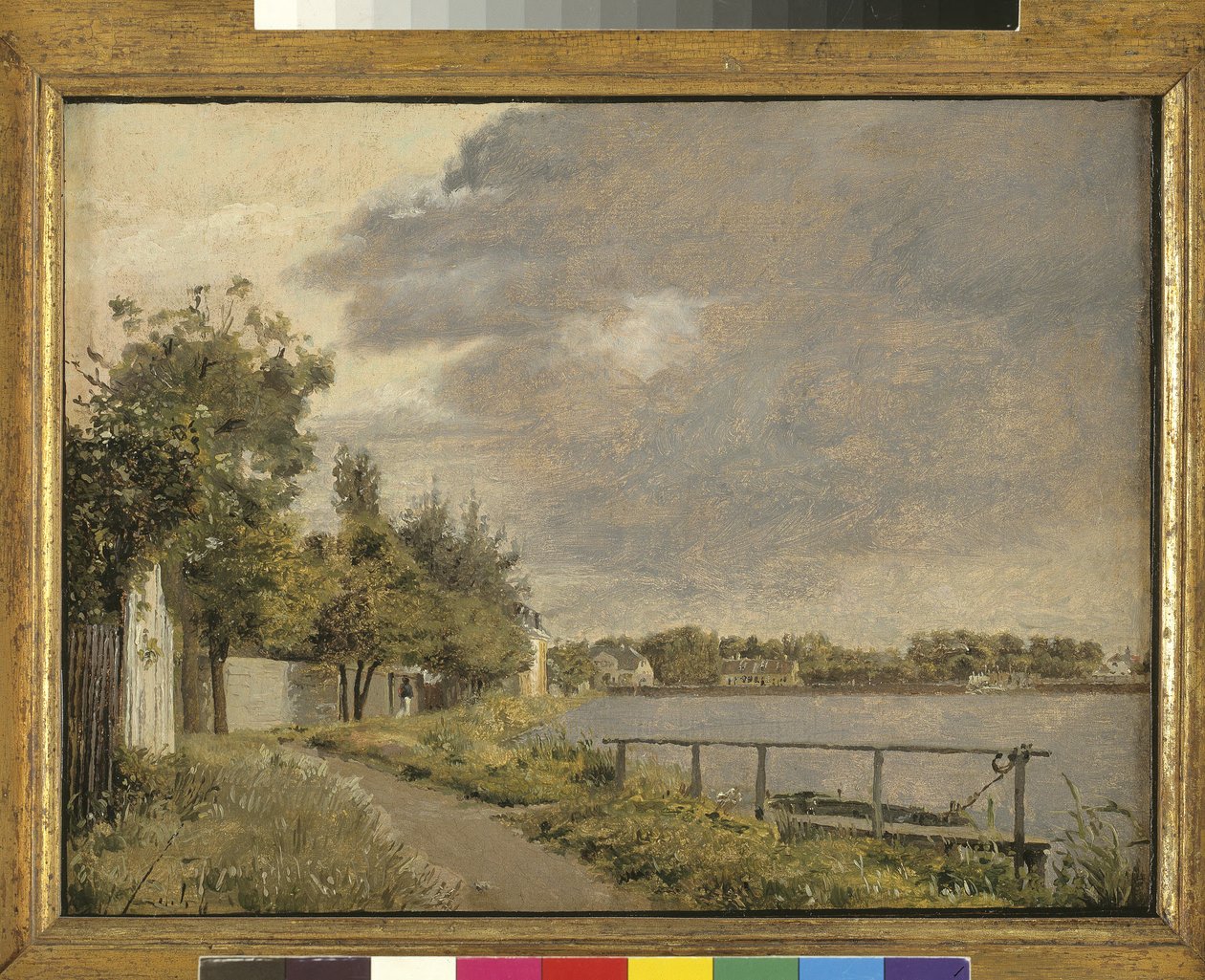 Vue de Dosseringen près de la banlieue Østerbro à l