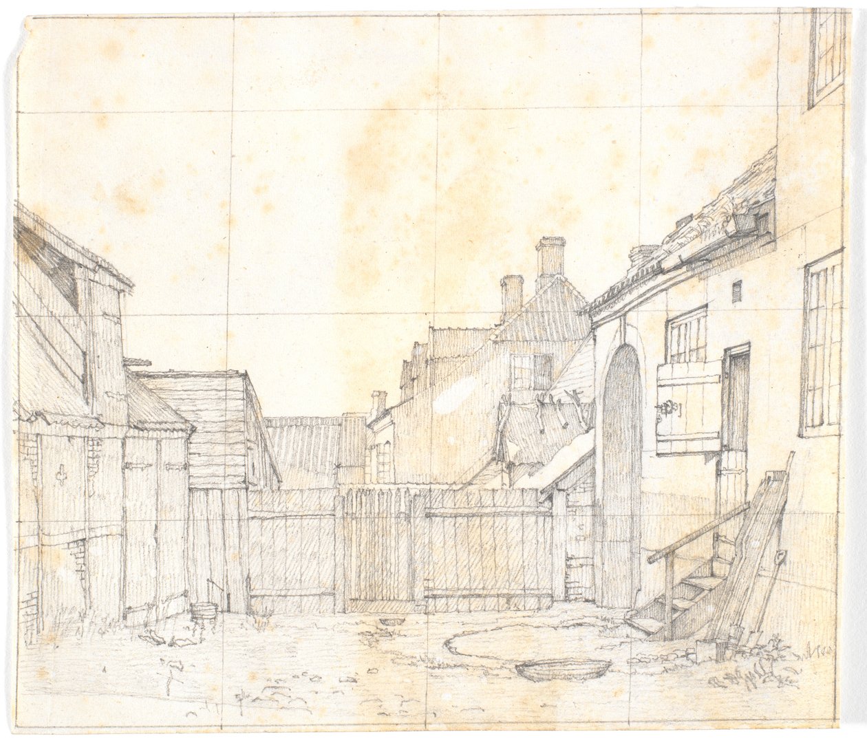 Intérieur de cour d