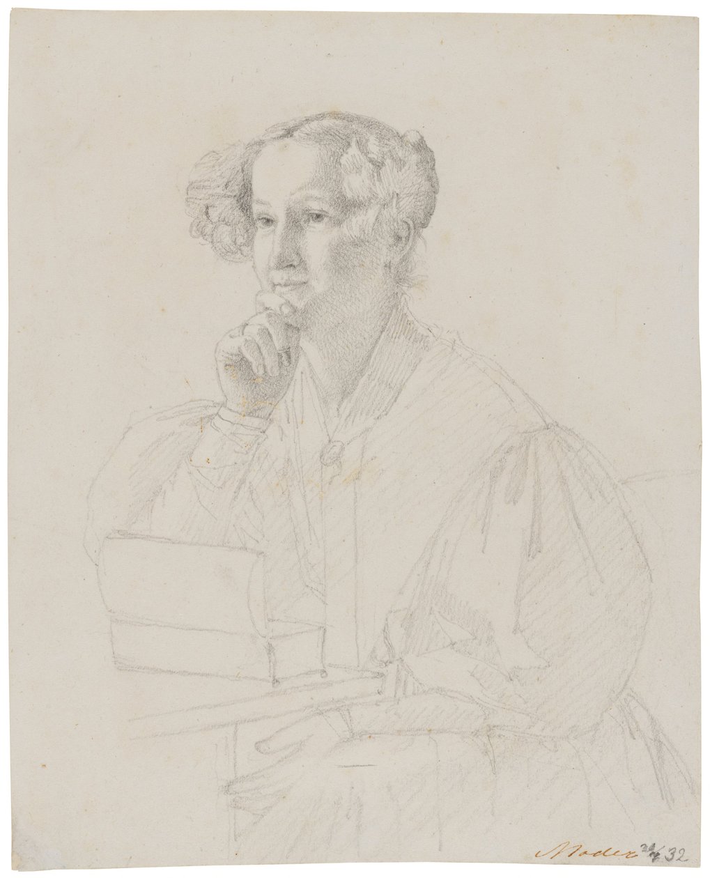 Portrait de Susanne Dorothea Ryder 1814-1889 - Christen Købke
