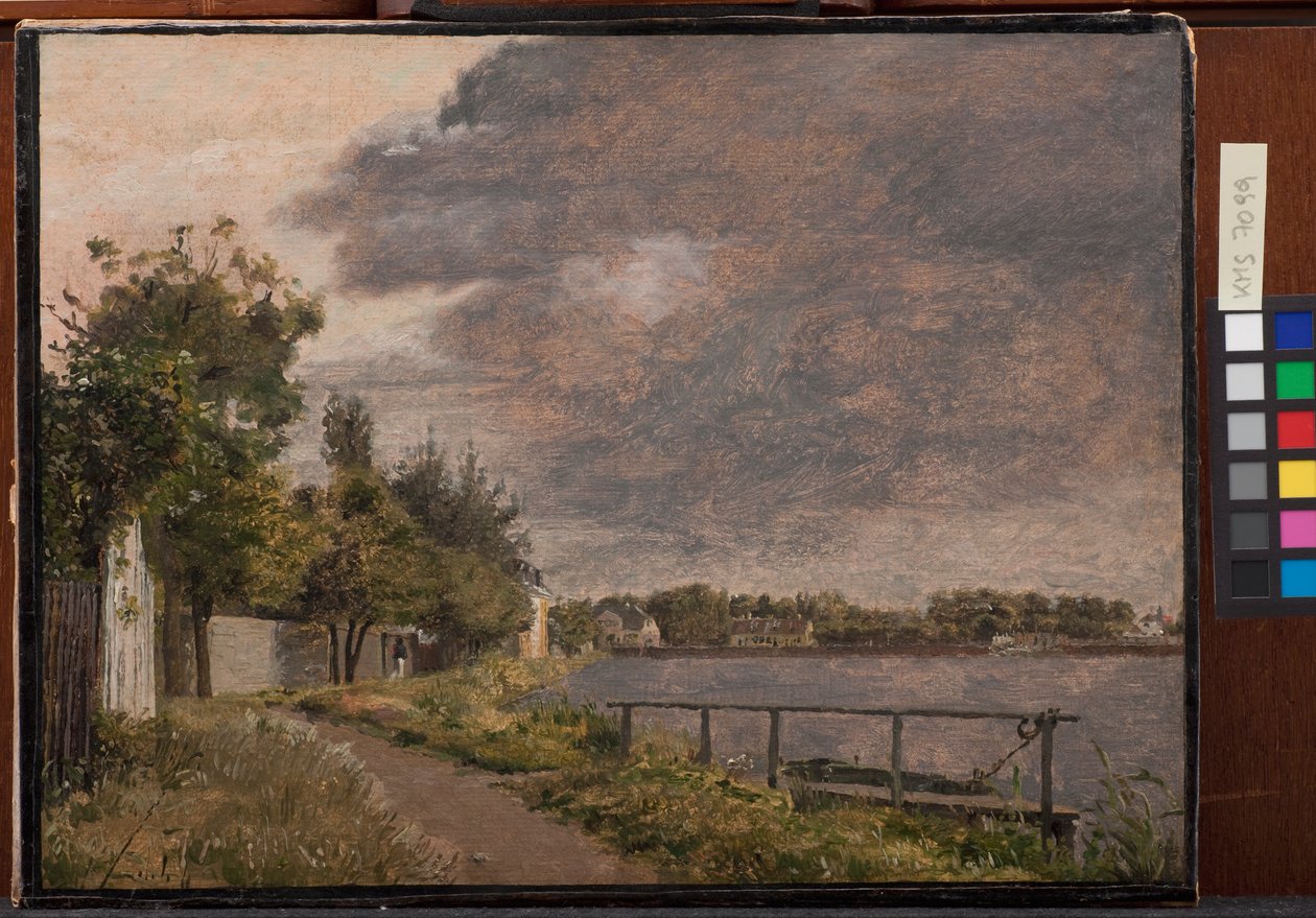 Vue de Dosseringen près de la banlieue Østerbro à l