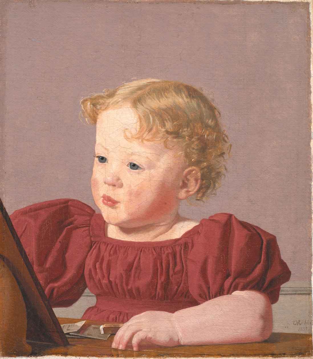Ida Thiele enfant - Christen Schjellerup Kobke