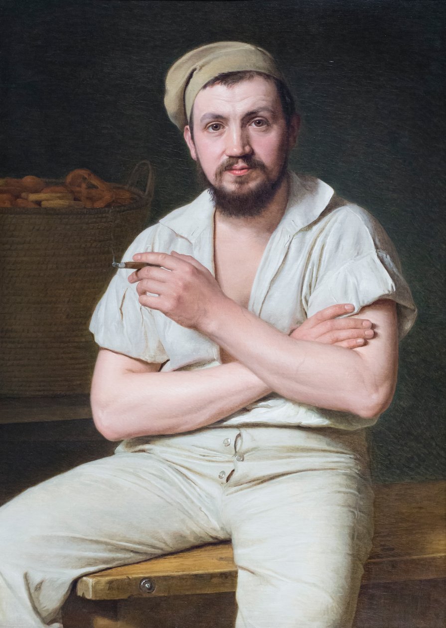 Portrait de Wilhelm Bendz, vers 1830 - Christen Schjellerup Kobke