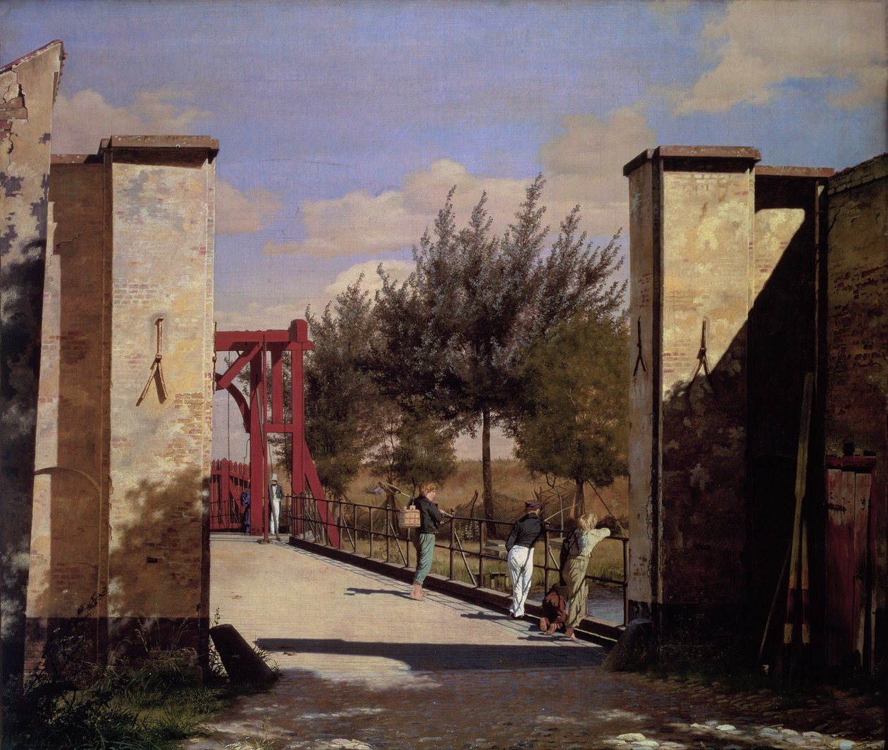 La Porte Nord de la Citadelle, 1834 - Christen Schjellerup Kobke