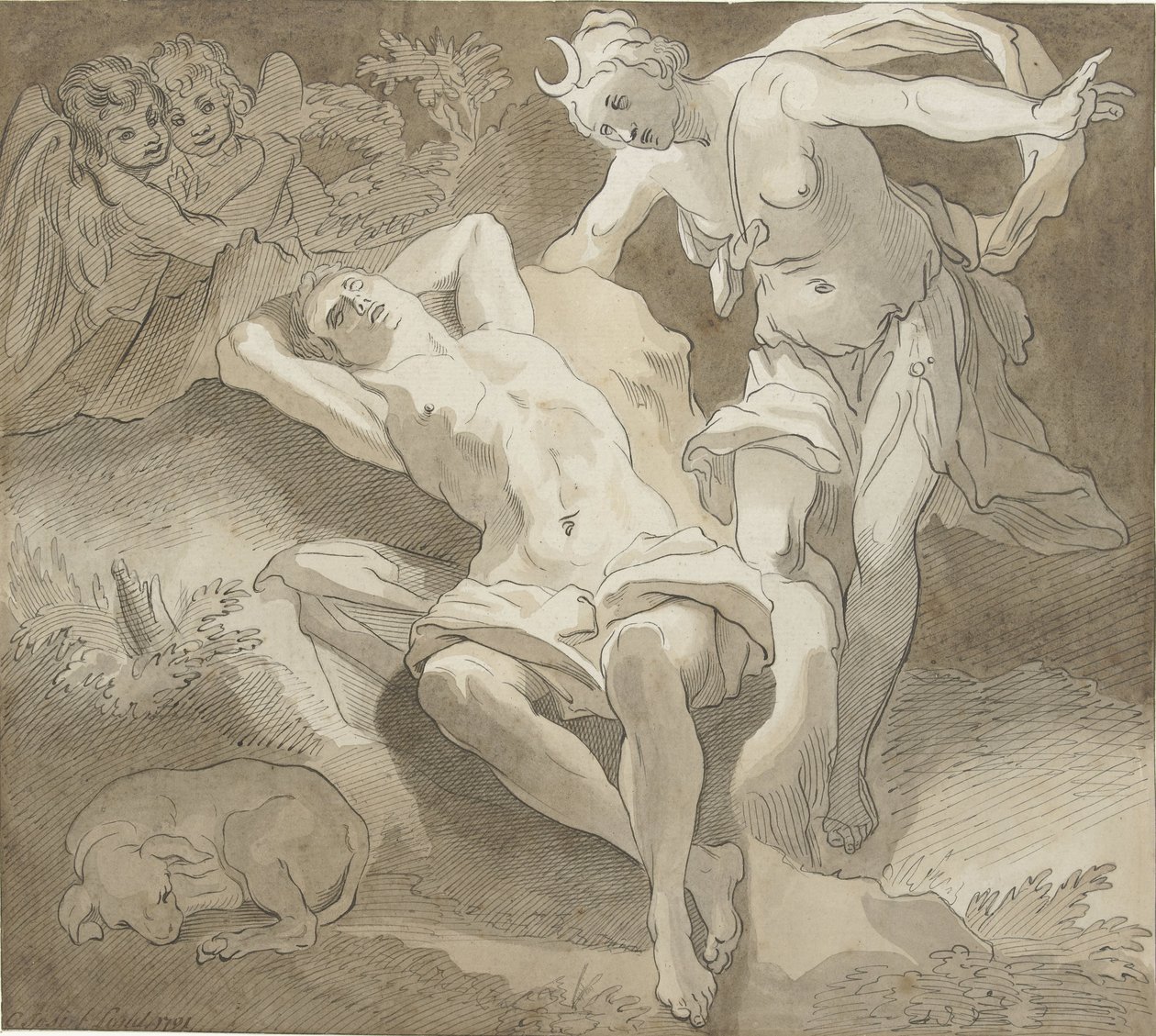 Séléné et Endymion - Christiaan Josi