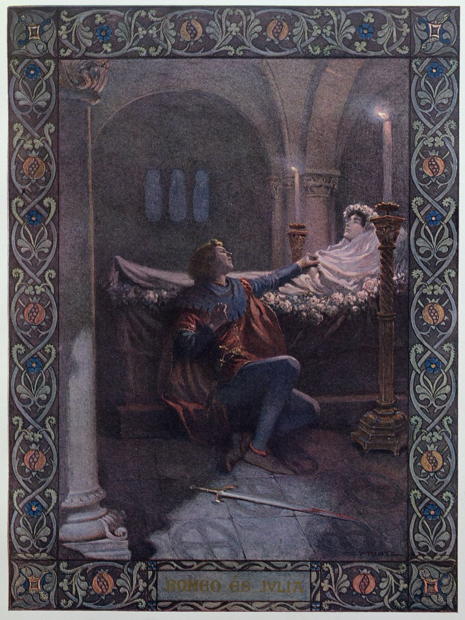 Roméo et Juliette, c.1900 - Christian August Printz