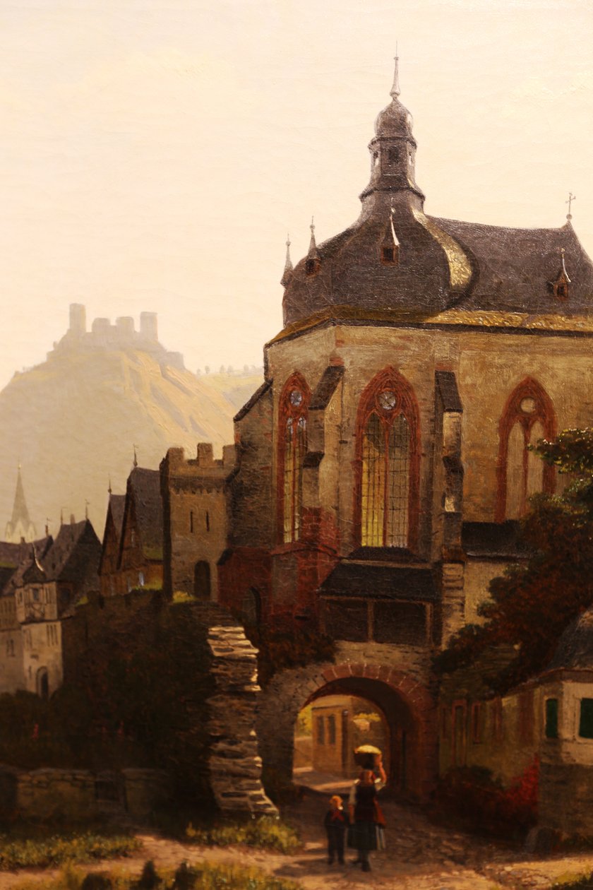 Oberwesel et Château Schönburg - Christian Eduard Boettcher