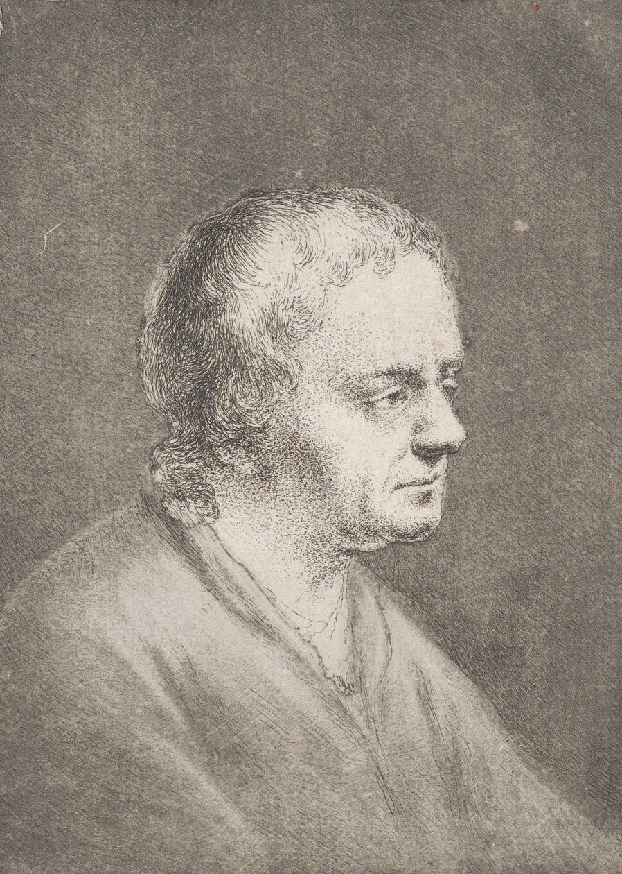 Portrait de Christian Bernhard Rode, le père de l