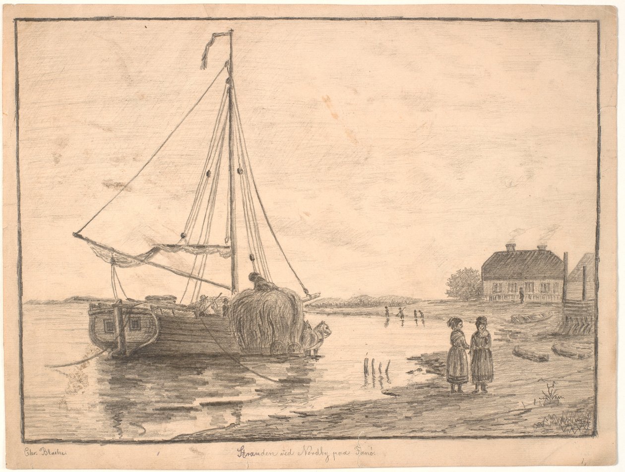 La Plage de Nordby à Fanø - Christian Blache