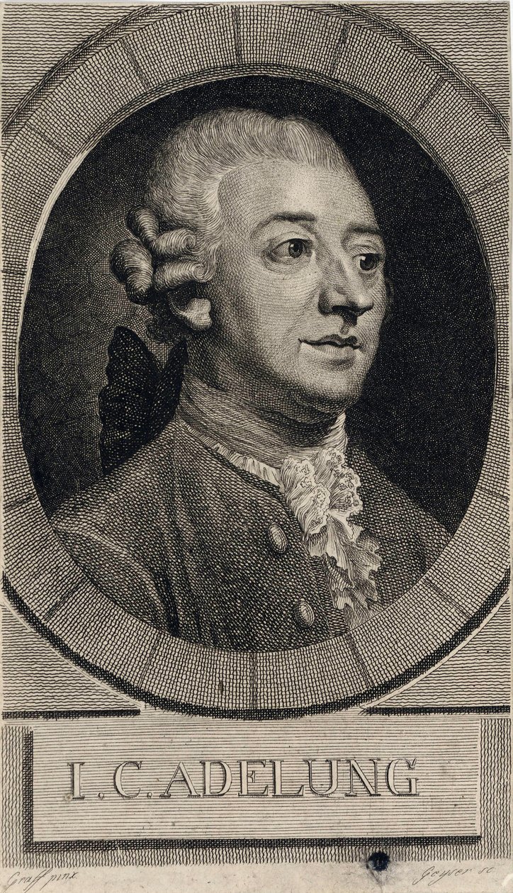 Johann Christoph Adelung, 1732-1806 - Christian Gottlieb Geyser