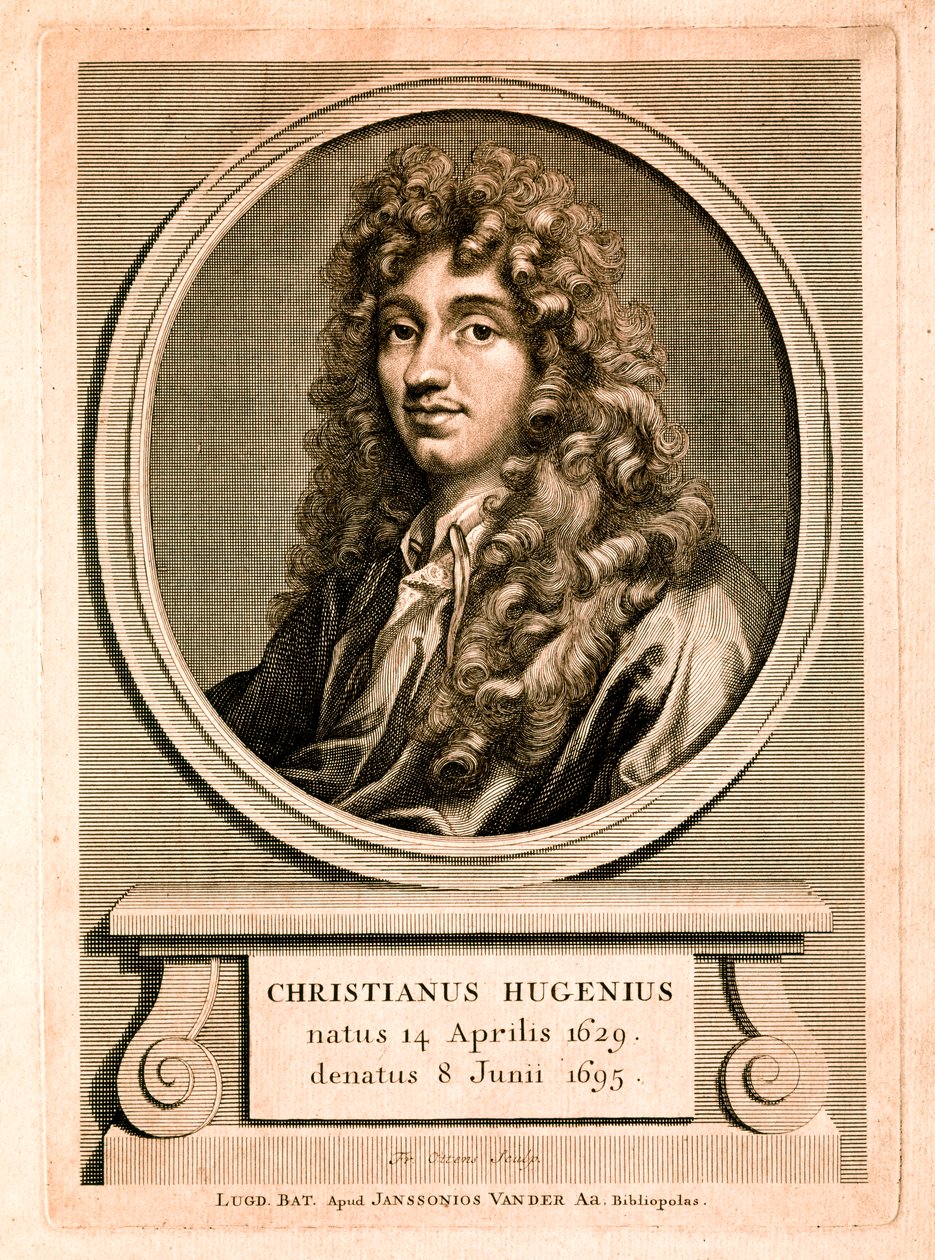 Portrait de Christiaan Huygens (gravure) - Christian Huygens