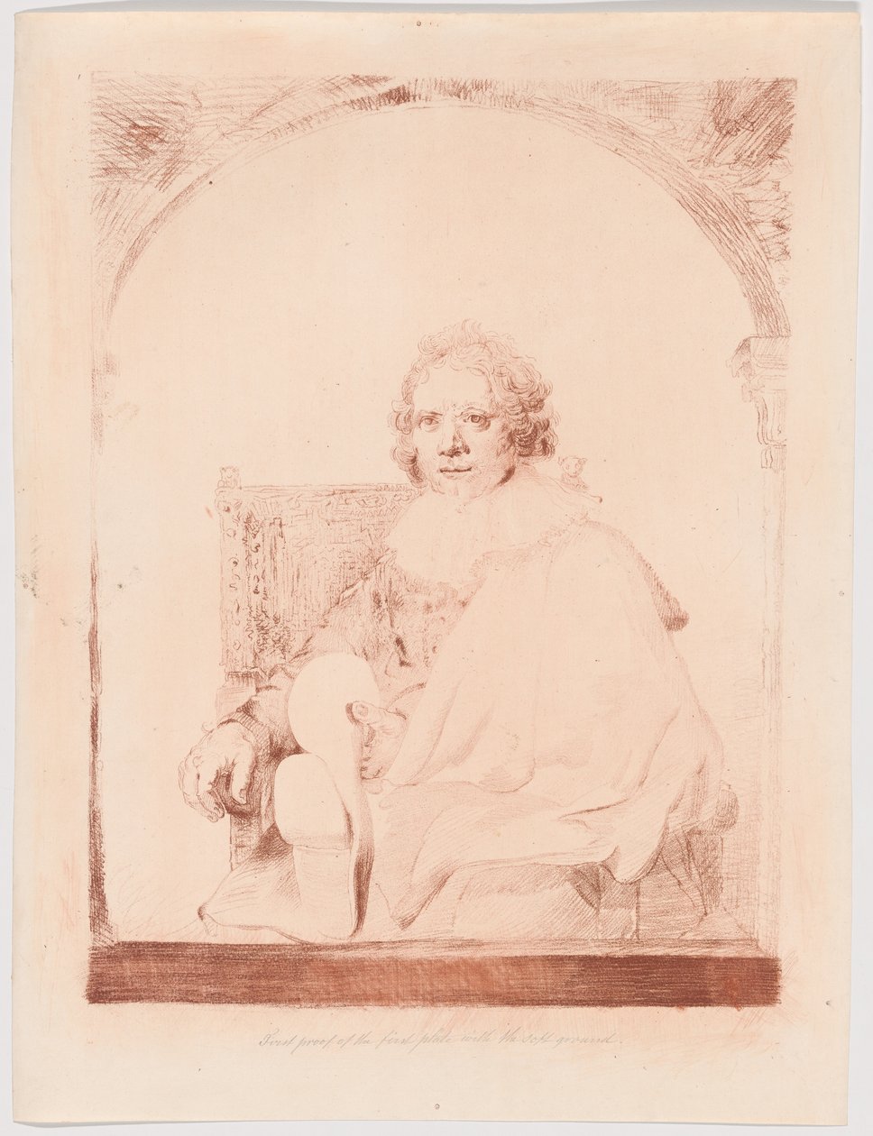 Portrait of a Man in an Armchair, from Collection d