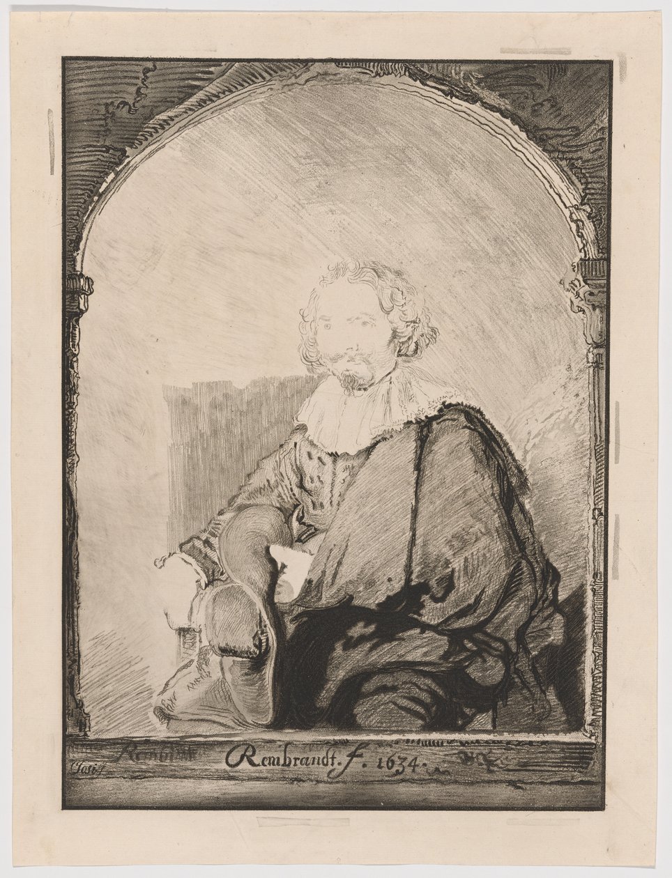 Portrait of a Man in an Armchair, from Collection d