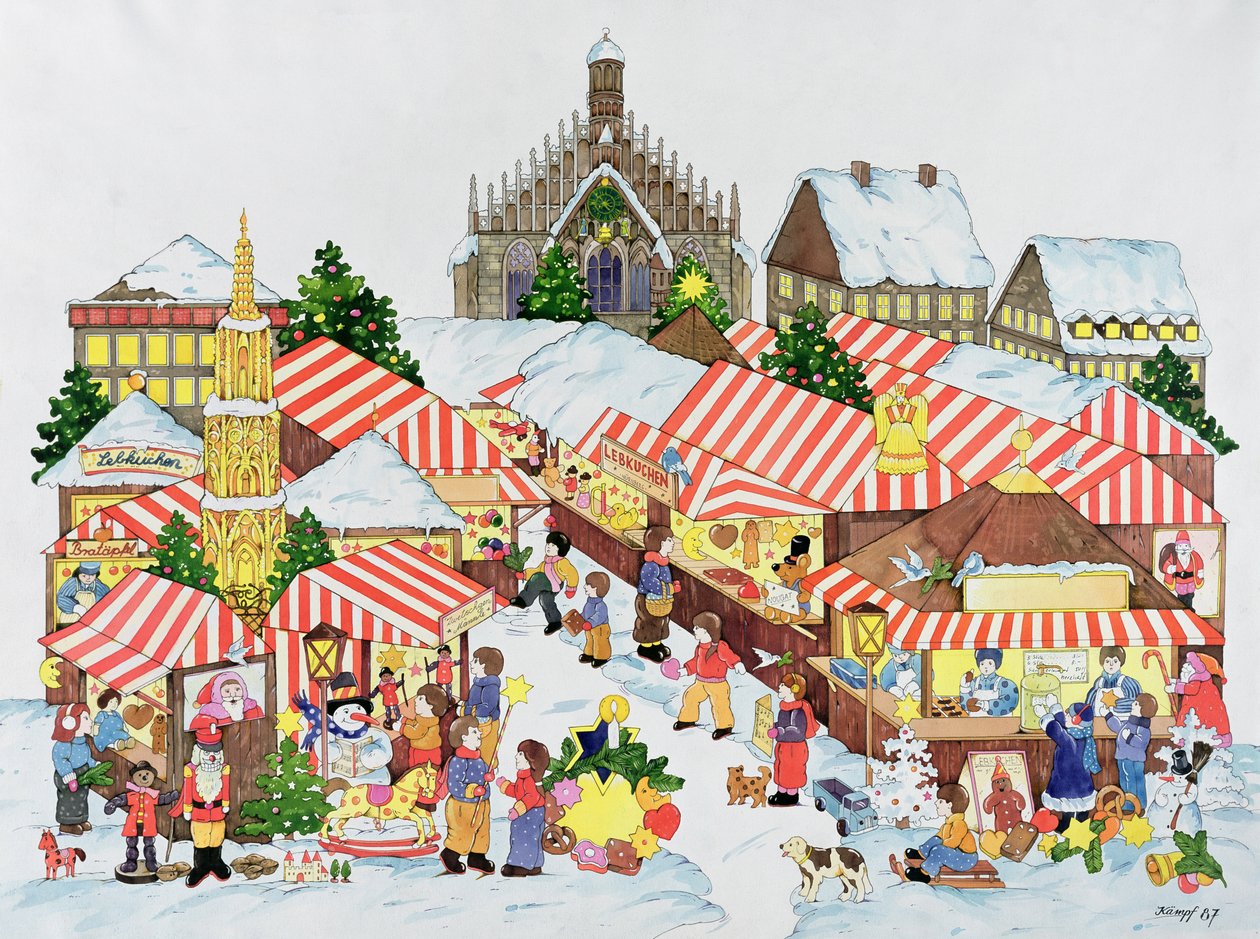 Christkindlmarket, Nuremberg, 1987 - Christian Kaempf