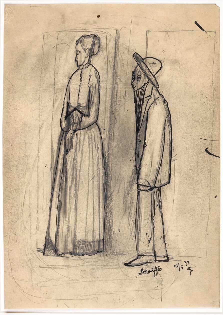 "Une mère avec son fils épileptique" - Christian Kongstad Petersen