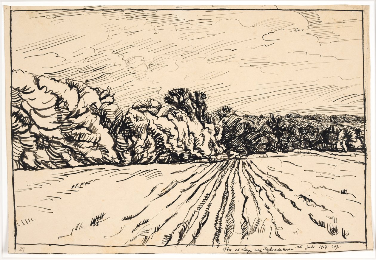 Paysage de Fionie - Christian Kongstad Petersen