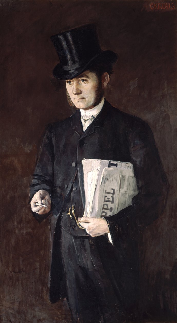 Rédacteur en chef Ola Thommessen - Christian Krohg