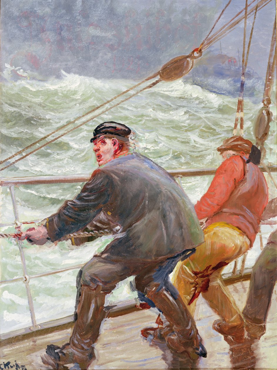 Virer au vent - Christian Krohg