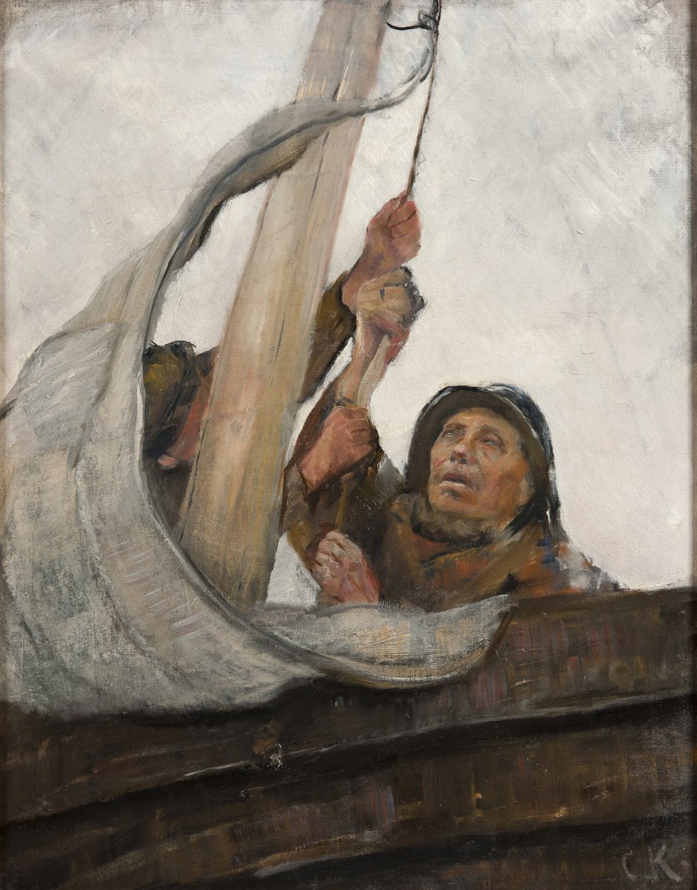Mettre les voiles - Christian Krohg