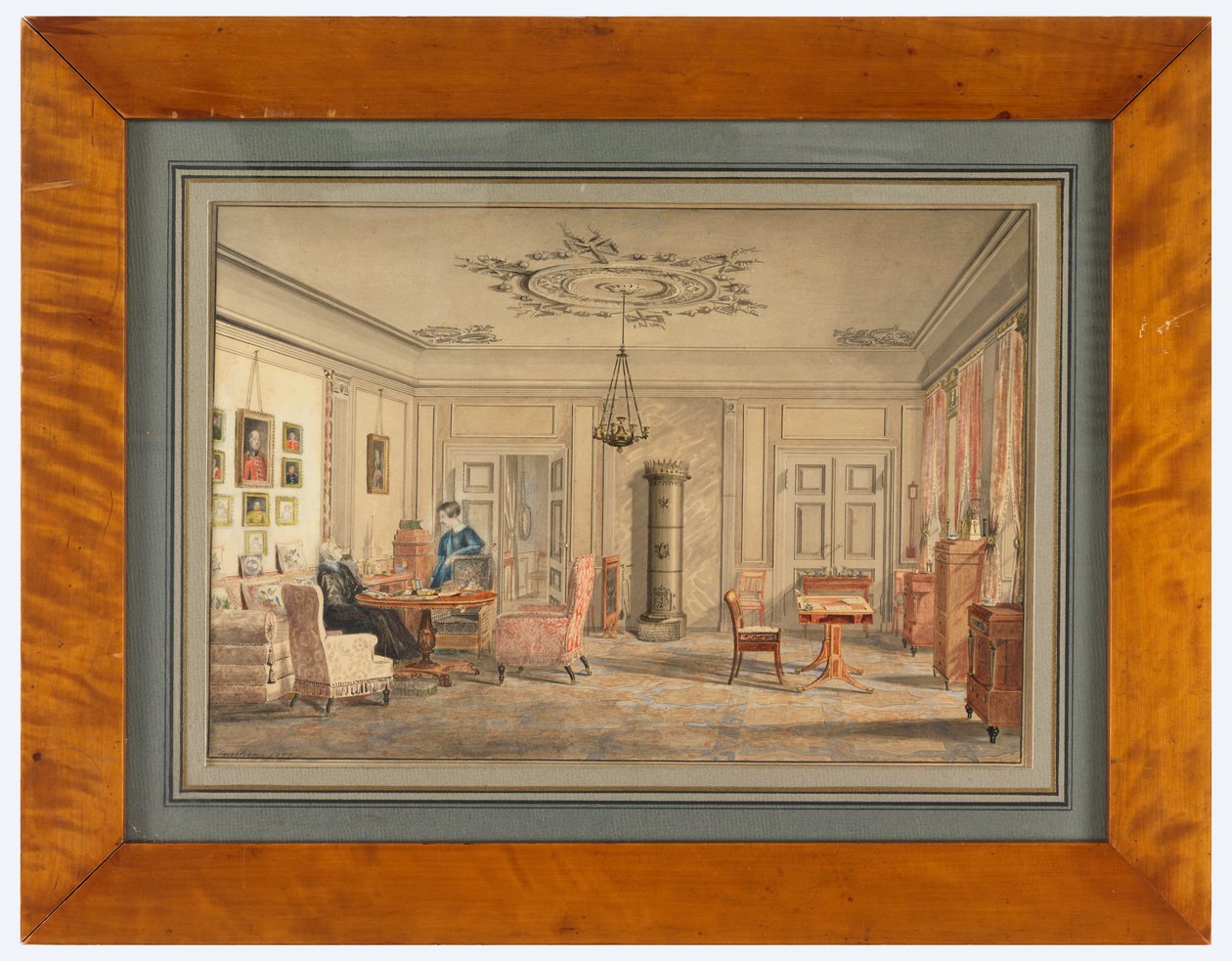Intérieur dans la maison du Lord Chambellan O