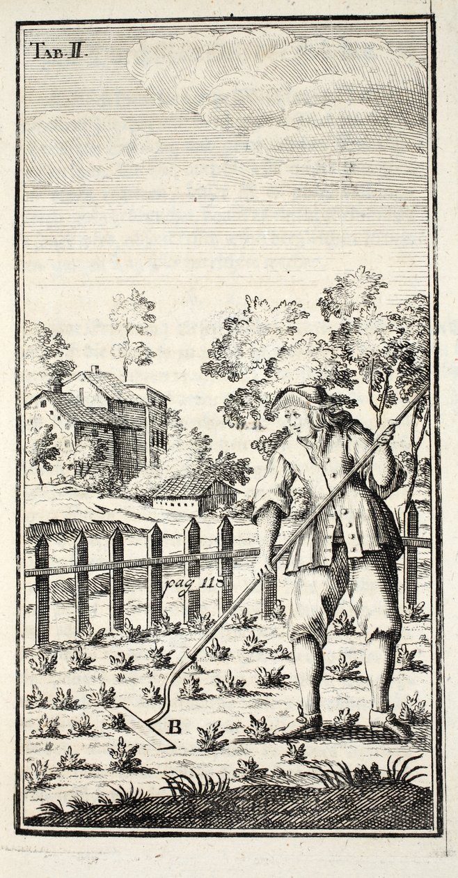 Jardinier binant, publié à Erfurt en Thuringe, 1753-55 - Christian Reicharts