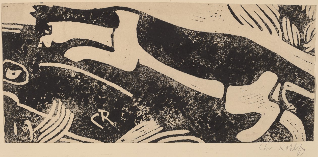 Chat et souris - Christian Rohlfs