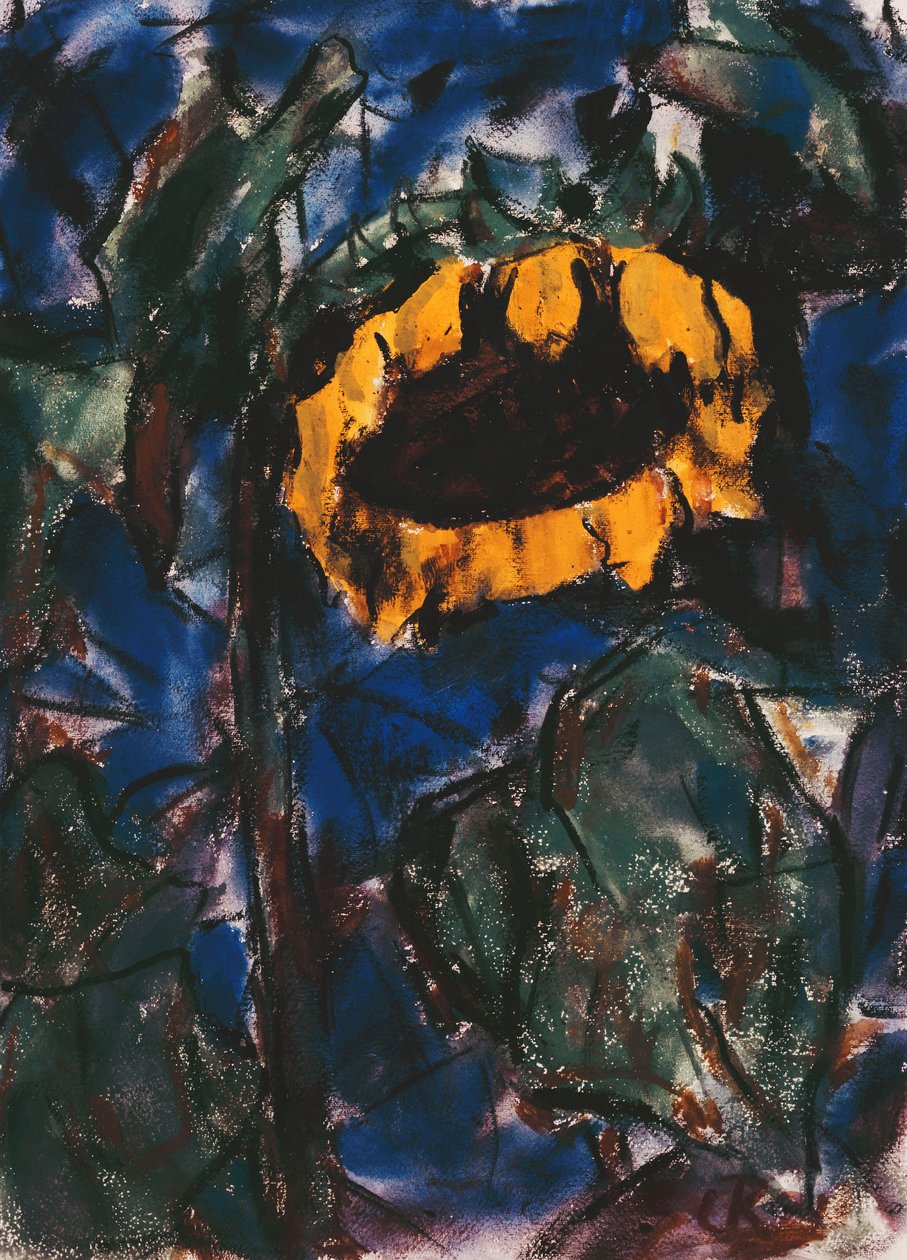 Sonnenblume - Christian Rohlfs