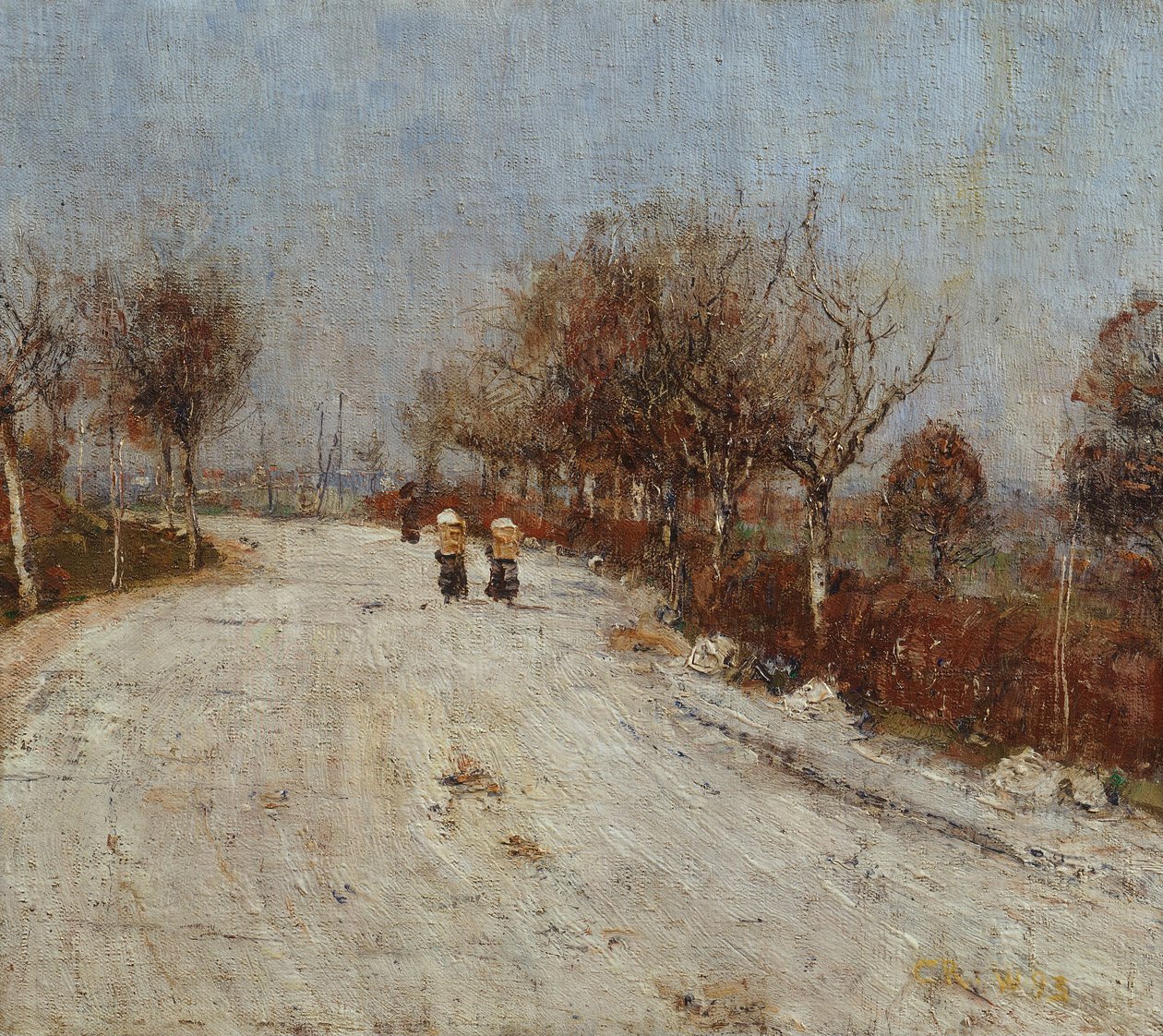 La route vers Gelmeroda - Christian Rohlfs