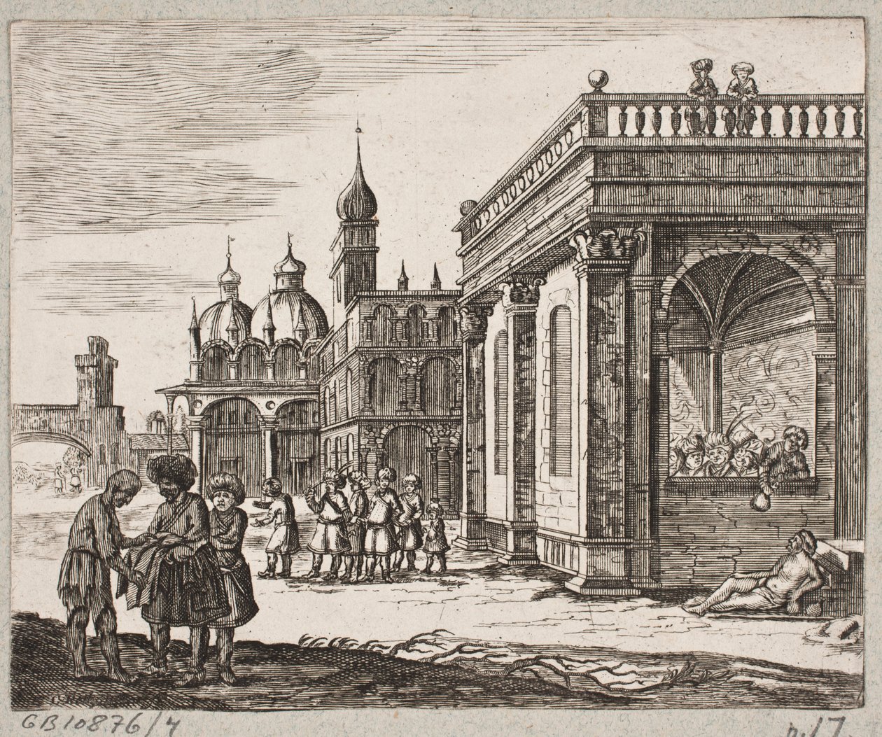 Illustration de Adam Olearius, "Persianischer Rosenthal von einem Sinnreichen Poeten Schich Saadi [...]", Schleswig 1660 - Christian Rothgiesser