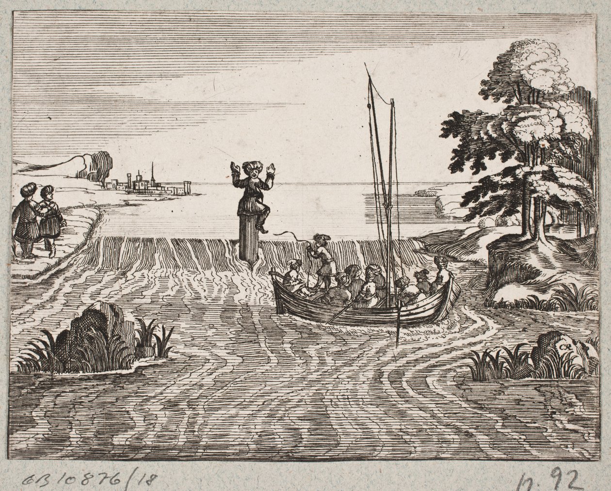 Illustration pour Adam Olearius, "Persianischer Rosenthal von einem Sinnreichen Poeten Schich Saadi [...]", Schleswig 1660 - Christian Rothgiesser